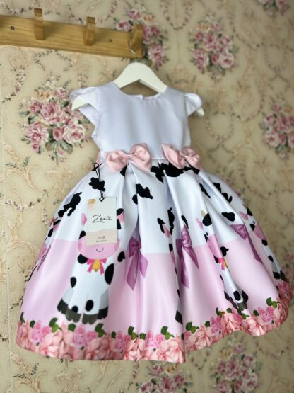 Vestido Vaca Lola para Pequeñas Melodiosas