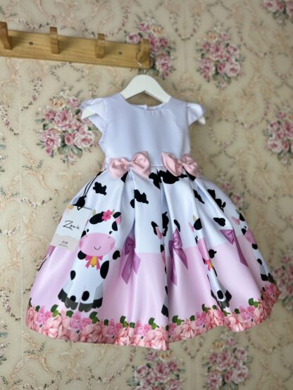 Vestido Vaca Lola para Pequeñas Melodiosas - Imagen 5