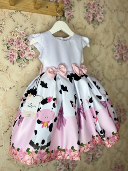 Vestido Vaca Lola para Pequeñas Melodiosas - Imagen 4