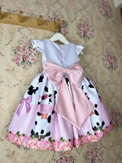 Vestido Vaca Lola para Pequeñas Melodiosas - Imagen 3