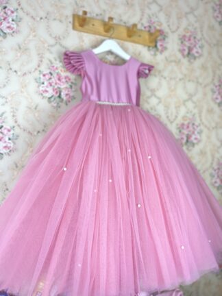 Vestido de Fiesta para Niña Elegancia en Palorosa