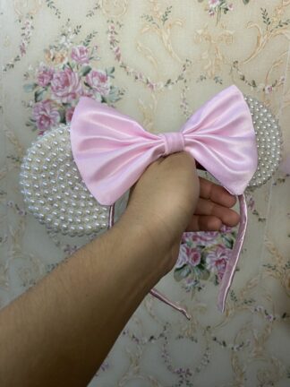 Vincha Minnie Mouse Rosada